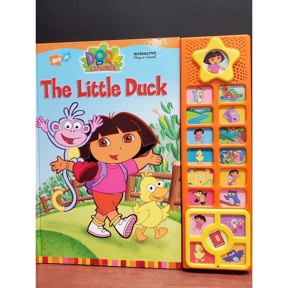 Dora The Explorer Interactive Book "The Little Duck"